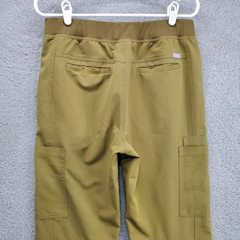 Figs Axim Cargo Scrub Pants Mens Small Green T2001